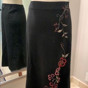 Loft embroidery skirt A line